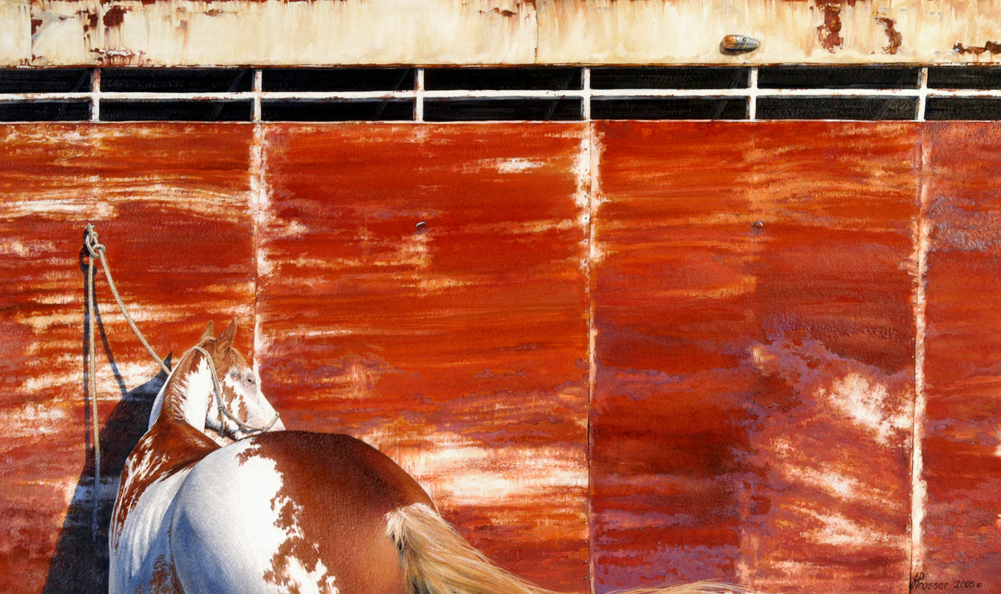 western art horse print by Jaime Prosser