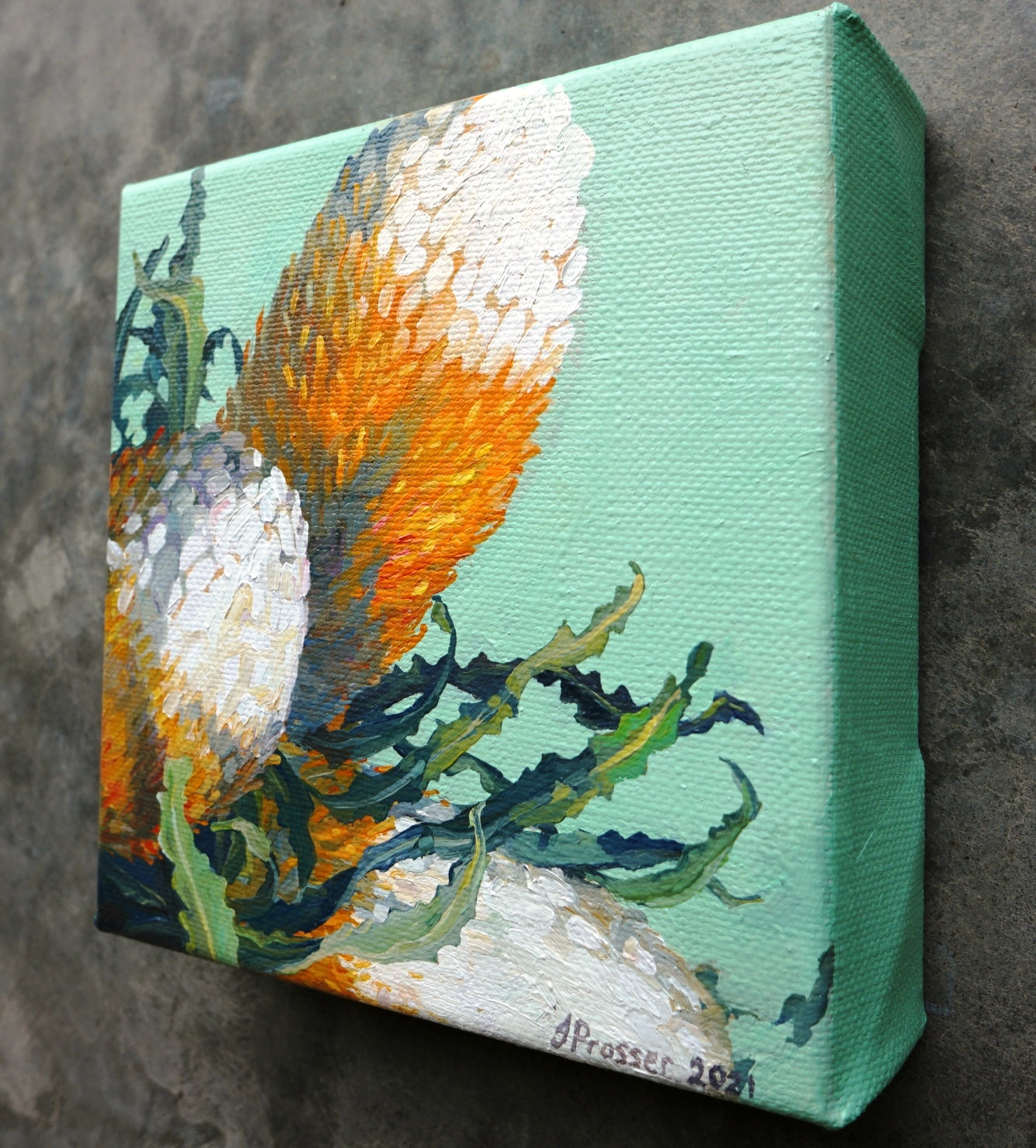 Three Banksia Flowers