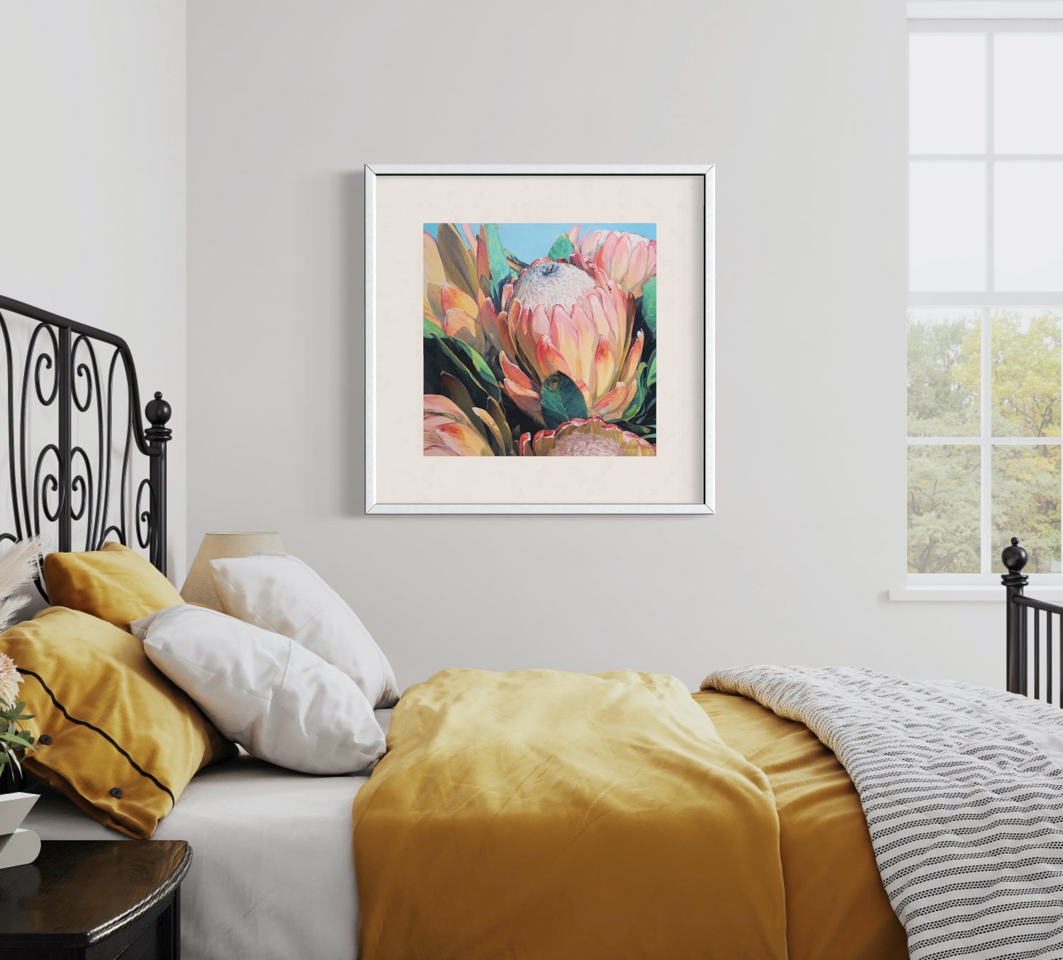 Jaime Prosser ART LIMITED EDITION FLOWER PRINT