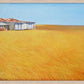 CANVAS PRINTS - Australian Painting Landscape Print - Hilltop Shed - JAIME PROSSER ART