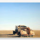 Australian Landscape With Old Truck Print - JAIME PROSSER ART