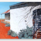 Red Dust Against Sun-Bleached Walls Print - JAIME PROSSER ART