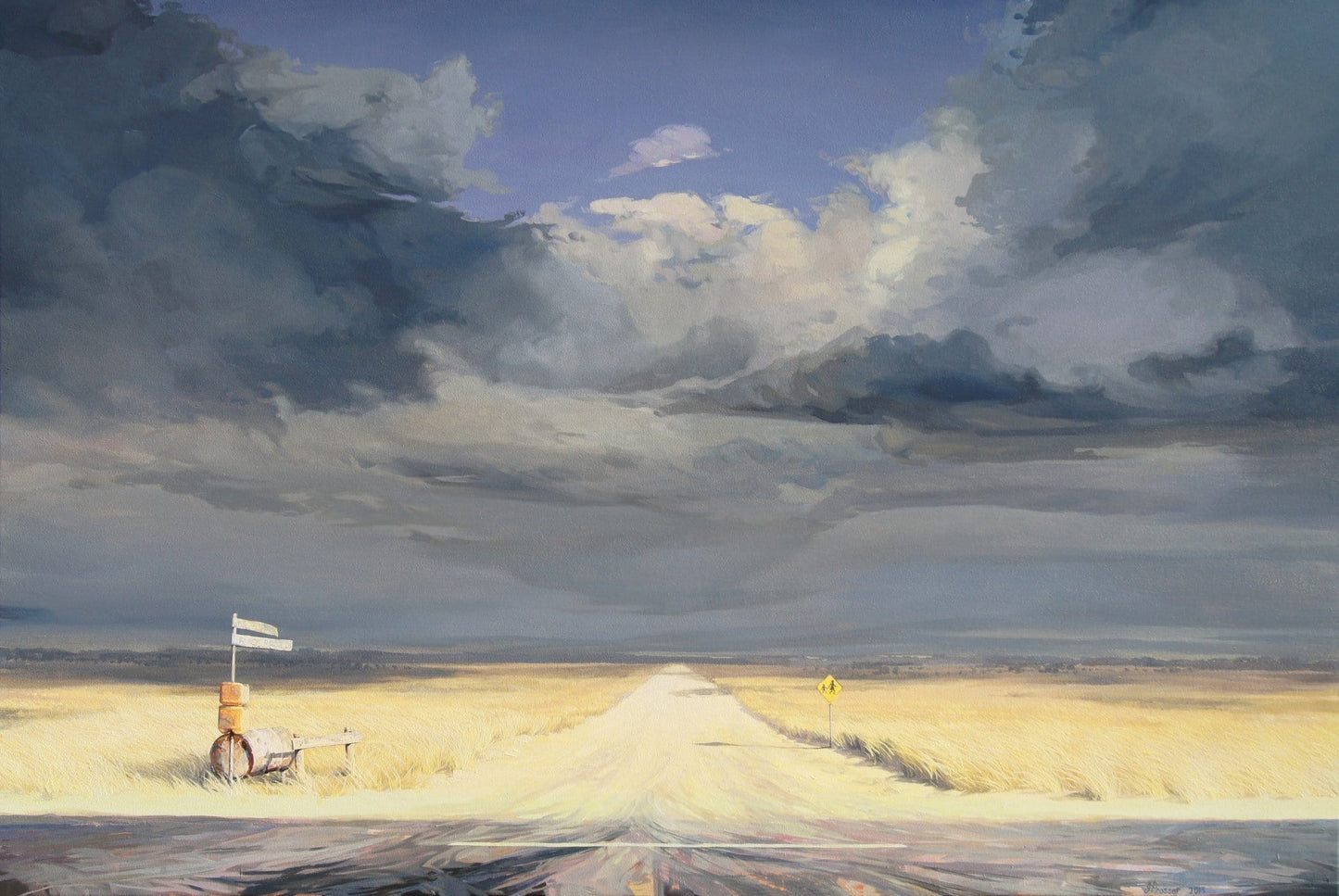 Road To Black Range Card - JAIME PROSSER ART