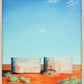 Australian outback art Twin Tanks at Goolgowi Print - JAIME PROSSER ART
