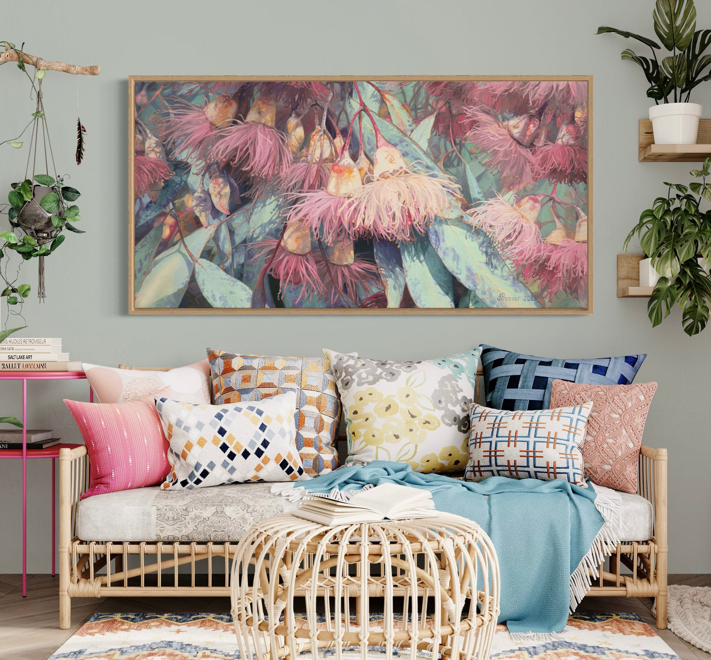 'Tatiara Flowering Gum' Limited Edition Oil On Print