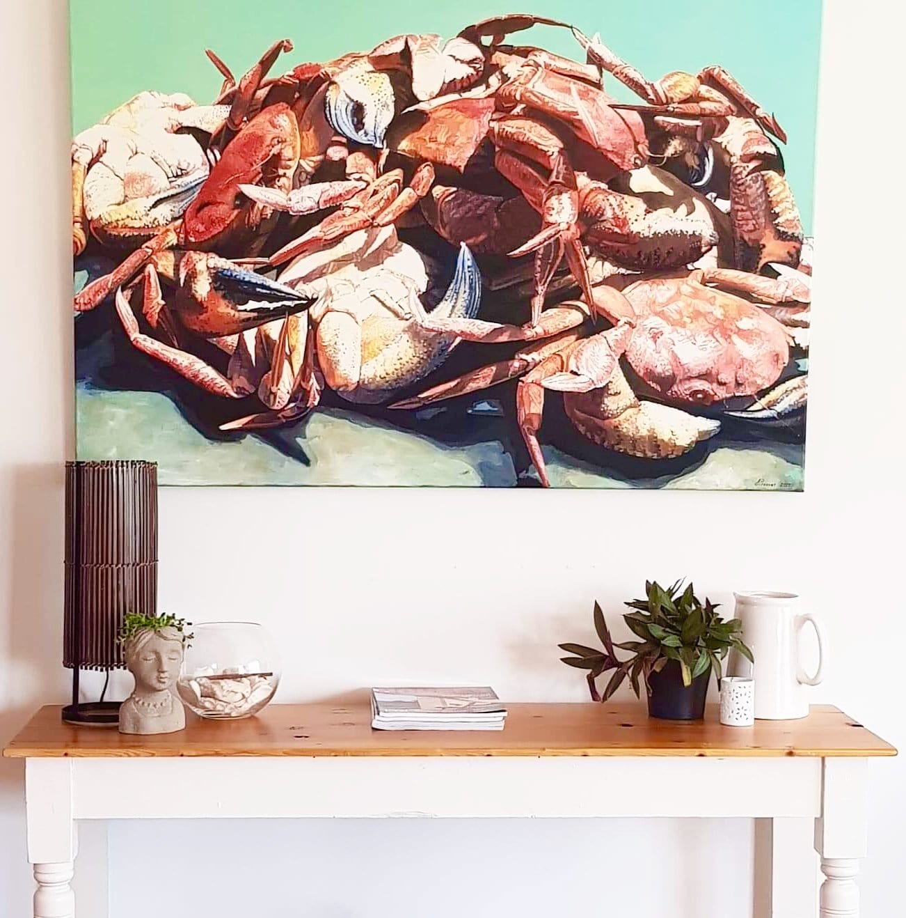 painting Crabs A Plenty by JAIME PROSSER ART